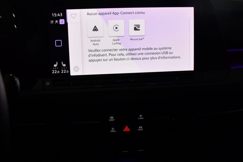 Volkswagen Golf 8 R-Line 1.5 TSI 150 BVM6 GPS Virtual Caméra ACC Induction Park Assist Mode Lane JA 17 – photo 32