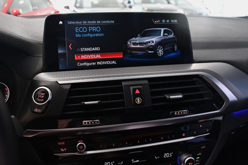 BMW X3 X-Drive 30d 265 M-Sport GPS TO Caméra Hayon Affichage Tête Haute Cuir Mode LED Éclairage d’Ambiance JA 20 – photo 30