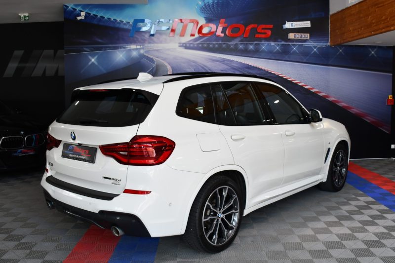 BMW X3 X-Drive 30d 265 M-Sport GPS TO Caméra Hayon Affichage Tête Haute Cuir Mode LED Éclairage d’Ambiance JA 20 – photo 33