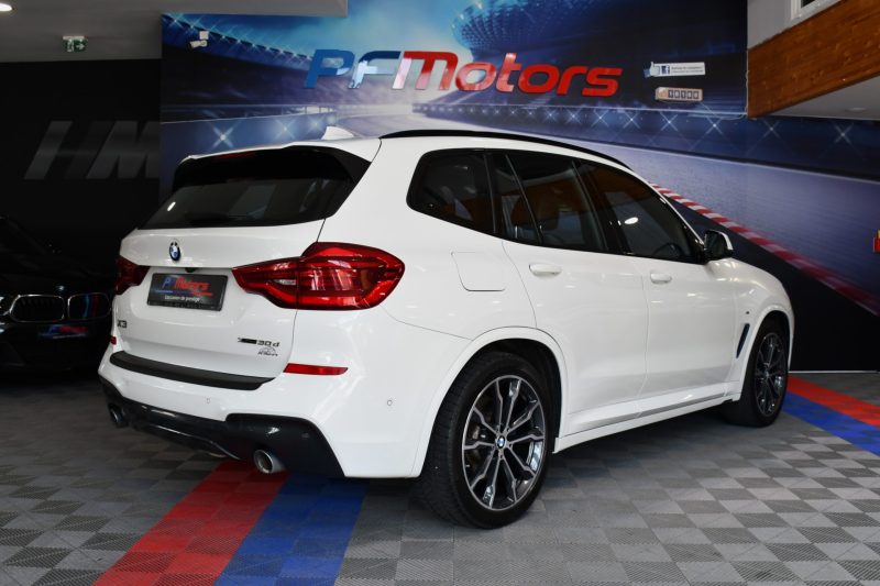 BMW X3 X-Drive 30d 265 M-Sport GPS TO Caméra Hayon Affichage Tête Haute Cuir Mode LED Éclairage d’Ambiance JA 20 – photo 34
