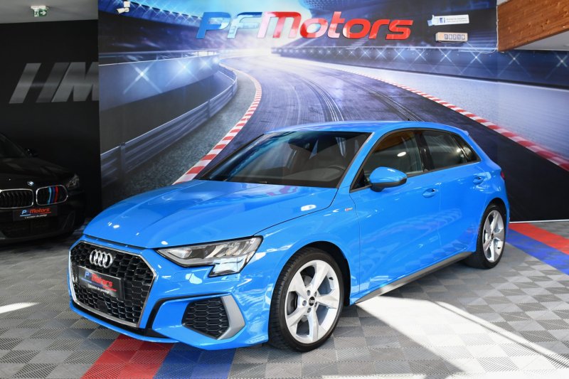 Audi A3 Sportback S-Line 35 TDI 150 S-Tronic Car Play Android Virtual Lane Pré Sense Régulateur JA 18 – photo 4