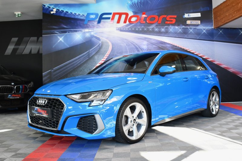 Audi A3 Sportback S-Line 35 TDI 150 S-Tronic Car Play Android Virtual Lane Pré Sense Régulateur JA 18 – photo 6