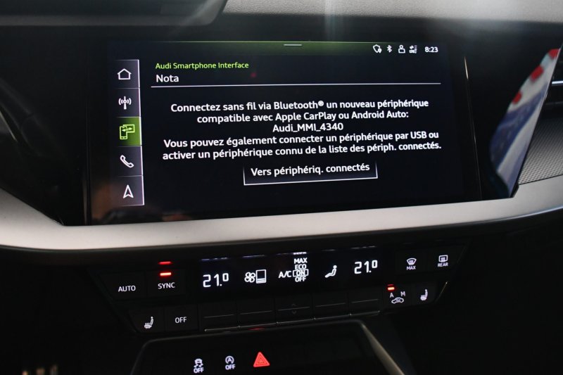 Audi A3 Sportback S-Line 35 TDI 150 S-Tronic Car Play Android Virtual Lane Pré Sense Régulateur JA 18 – photo 25