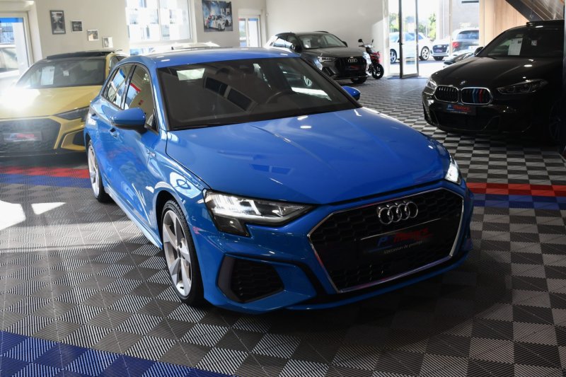 Audi A3 Sportback S-Line 35 TDI 150 S-Tronic Car Play Android Virtual Lane Pré Sense Régulateur JA 18 – photo 27