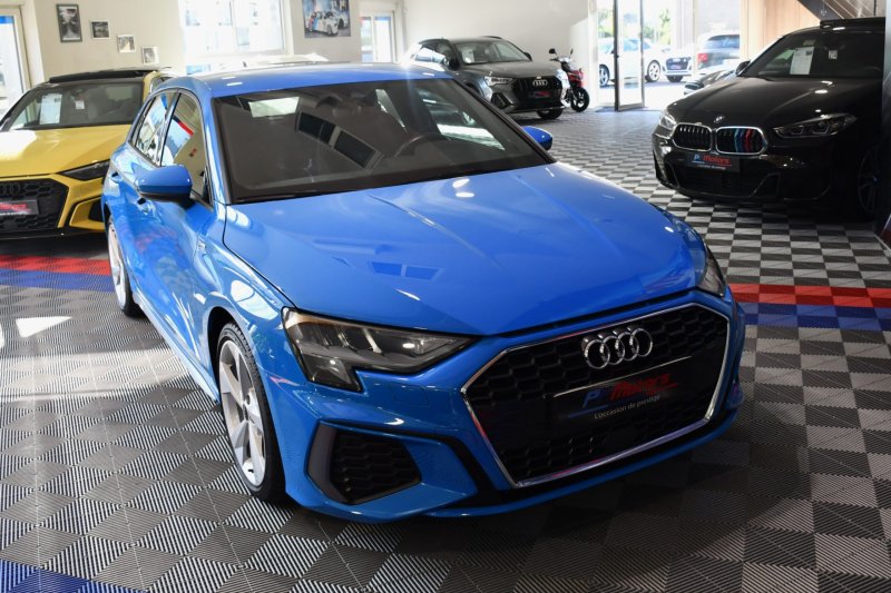 Audi A3 Sportback S-Line 35 TDI 150 S-Tronic Car Play Android Virtual Lane Pré Sense Régulateur JA 18 – photo 28