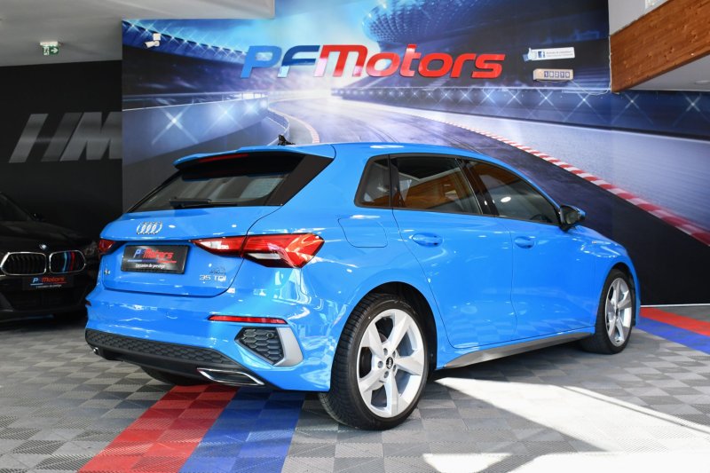 Audi A3 Sportback S-Line 35 TDI 150 S-Tronic Car Play Android Virtual Lane Pré Sense Régulateur JA 18 – photo 31