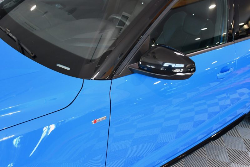 Audi A1 Sportback S-Line 35 TFSI 150 S-Tronic GPS Virtual ACC Car Play Caméra Induction Pré Sense Lane LED JA 18 Audi Sport Bleu TURBO – photo 4