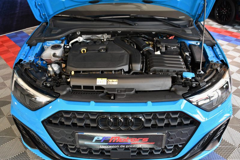 Audi A1 Sportback S-Line 35 TFSI 150 S-Tronic GPS Virtual ACC Car Play Caméra Induction Pré Sense Lane LED JA 18 Audi Sport Bleu TURBO – photo 16