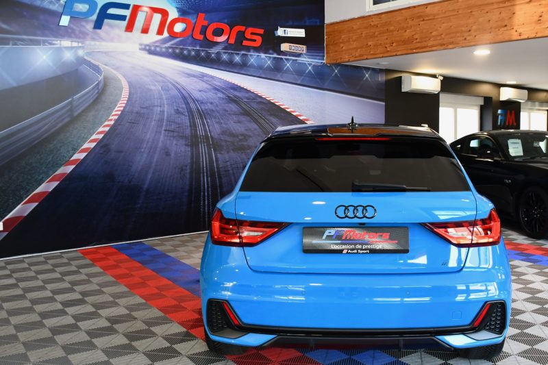Audi A1 Sportback S-Line 35 TFSI 150 S-Tronic GPS Virtual ACC Car Play Caméra Induction Pré Sense Lane LED JA 18 Audi Sport Bleu TURBO – photo 34