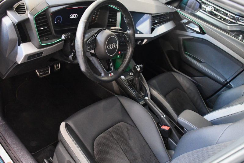 Audi A1 Sportback S-Line 40 TFSI 200 S-Tronic GPS ACC Caméra Pré Sense Drive Cuir Alcantara Lane JA 17 Vert Tioman – photo 12