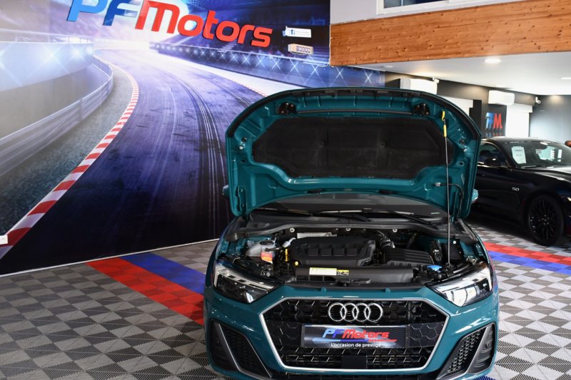 Audi A1 Sportback S-Line 40 TFSI 200 S-Tronic GPS ACC Caméra Pré Sense Drive Cuir Alcantara Lane JA 17 Vert Tioman – photo 15