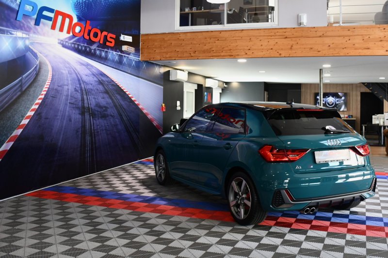 Audi A1 Sportback S-Line 40 TFSI 200 S-Tronic GPS ACC Caméra Pré Sense Drive Cuir Alcantara Lane JA 17 Vert Tioman – photo 41