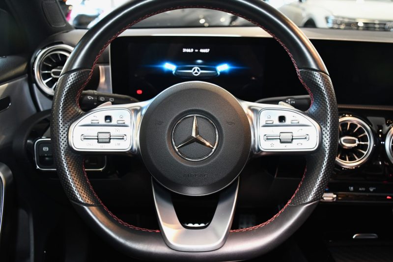 Mercedes Benz Classe A 220 AMG Line BVA GPS Pro TO M-Bux Lumière D’ambiance LED Car Play Caméra Freinage JA 18 – photo 22