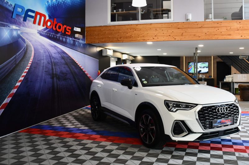 Audi Q3 Sportback S-Line 35 TDI 150 S-Tronic GPS Virtual Hayon Pré Sense Car Play Caméra Lane Efficience JA 19 – photo 8