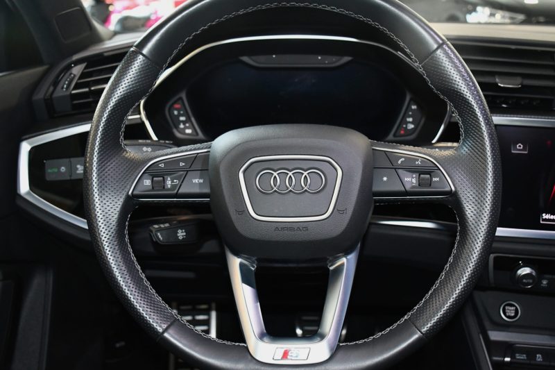Audi Q3 Sportback S-Line 35 TDI 150 S-Tronic GPS Virtual Hayon Pré Sense Car Play Caméra Lane Efficience JA 19 – photo 20