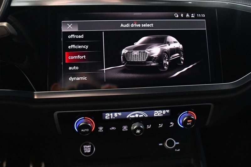 Audi Q3 Sportback S-Line 35 TDI 150 S-Tronic GPS Virtual Hayon Pré Sense Car Play Caméra Lane Efficience JA 19 – photo 25