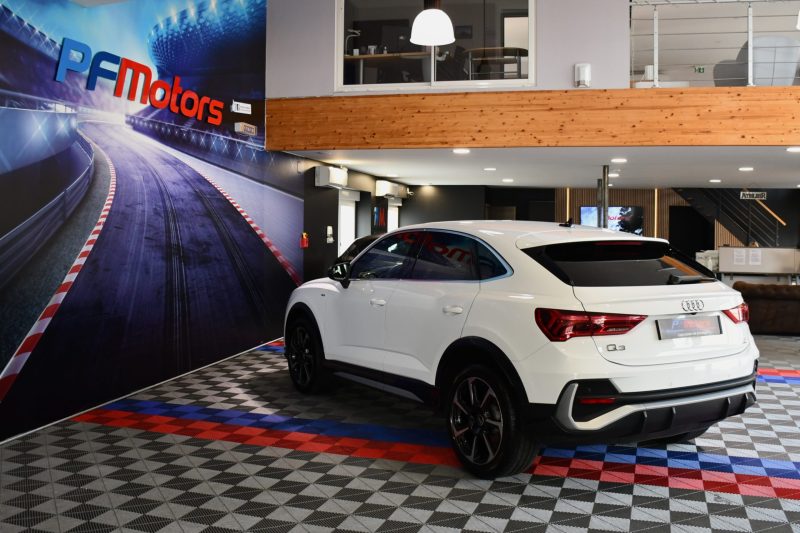 Audi Q3 Sportback S-Line 35 TDI 150 S-Tronic GPS Virtual Hayon Pré Sense Car Play Caméra Lane Efficience JA 19 – photo 32