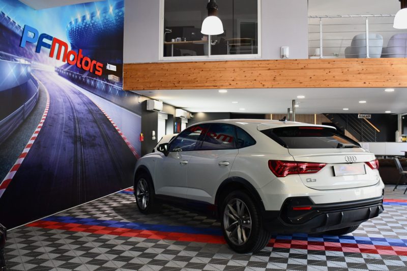 Audi Q3 Sportback S-Line 35 TDI 150 S-Tronic GPS Virtual Caméra Car Play Pré Sense Hayon Efficience JA 19 – photo 14