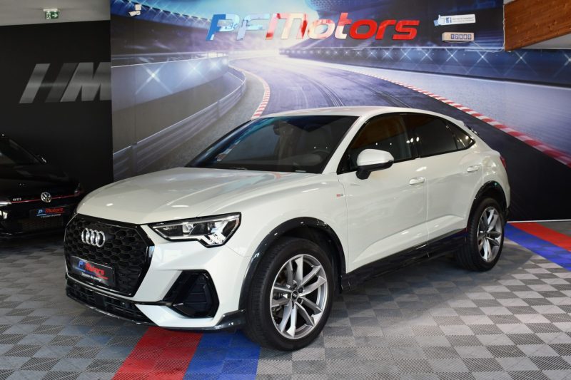 Audi Q3 Sportback S-Line 35 TDI 150 S-Tronic GPS Virtual Caméra Car Play Pré Sense Hayon Efficience JA 19 – photo 22