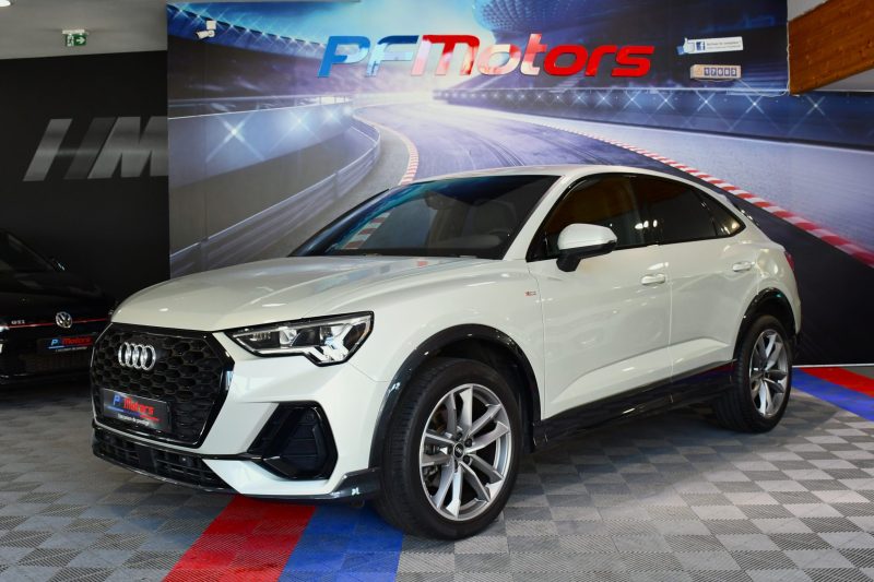 Audi Q3 Sportback S-Line 35 TDI 150 S-Tronic GPS Virtual Caméra Car Play Pré Sense Hayon Efficience JA 19 – photo 23