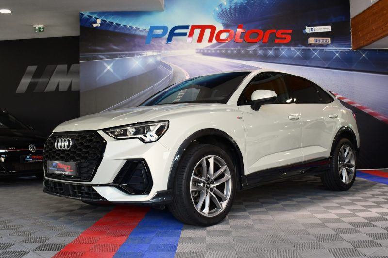 Audi Q3 Sportback S-Line 35 TDI 150 S-Tronic GPS Virtual Caméra Car Play Pré Sense Hayon Efficience JA 19 – photo 24