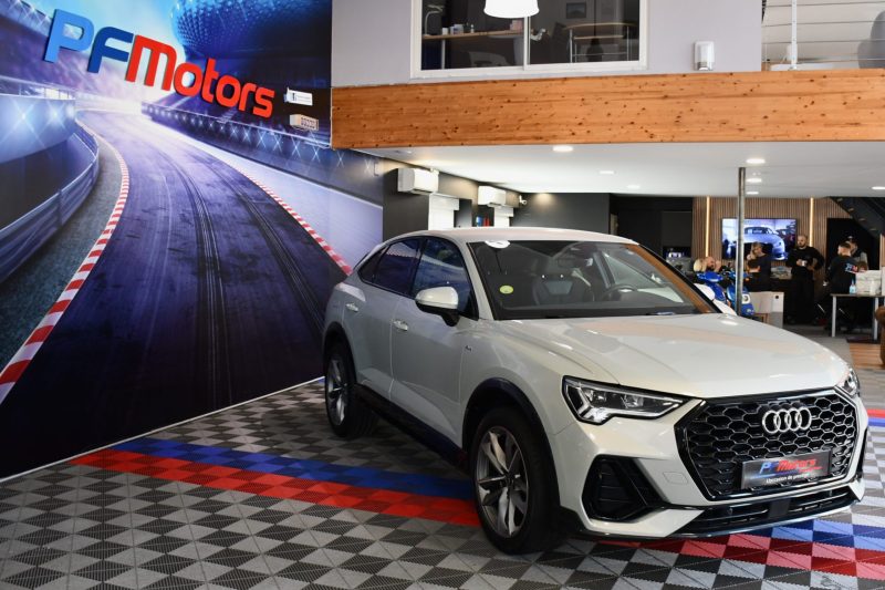 Audi Q3 Sportback S-Line 35 TDI 150 S-Tronic GPS Virtual Caméra Car Play Pré Sense Hayon Efficience JA 19 – photo 26