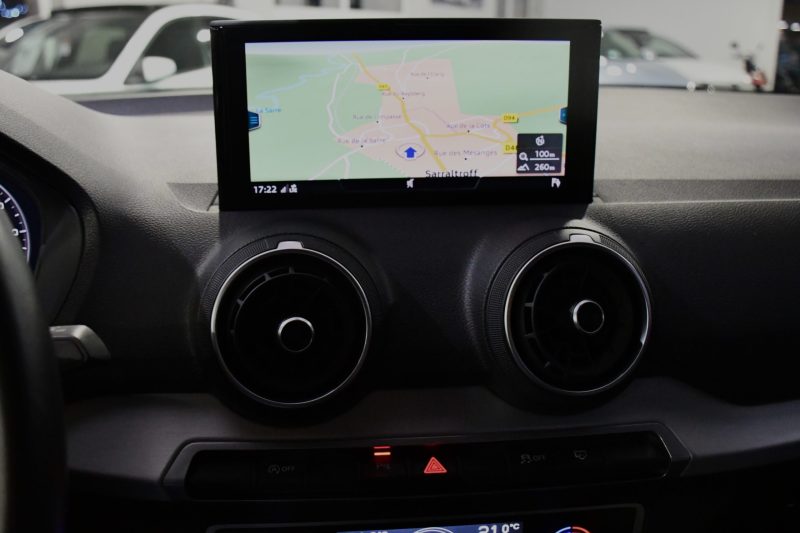 Audi Q2 Sport 35 TFSI 150 S-Tronic GPS Virtual Cuir Caméra ACC Pré Sense Car Play LED Hayon JA 17 – photo 24