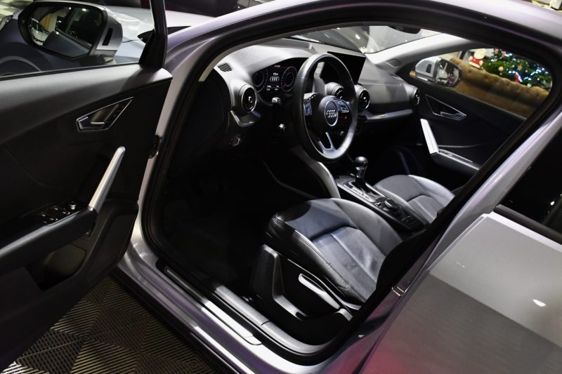 Audi Q2 Sport 35 TFSI 150 S-Tronic GPS Virtual Cuir Caméra ACC Pré Sense Car Play LED Hayon JA 17 – photo 26