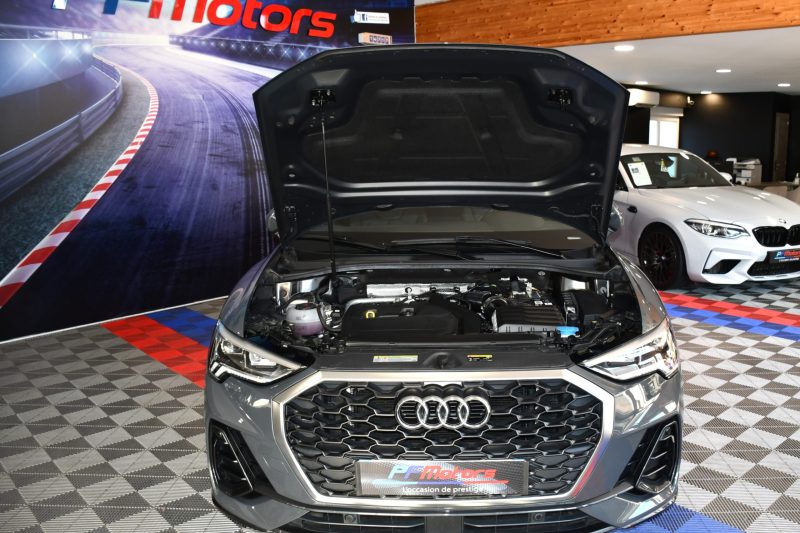 Audi Q3 Sportback S-Line Design Luxe 35 TFSI 150 S-Tronic GPS Virtual Car Play ACC Cuir Lane Pré Sense Induction Attelage Hayon JA 20 – photo 25
