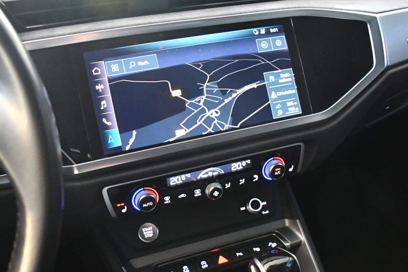 Audi Q3 Sportback S-Line Design Luxe 35 TFSI 150 S-Tronic GPS Virtual Car Play ACC Cuir Lane Pré Sense Induction Attelage Hayon JA 20 – photo 30