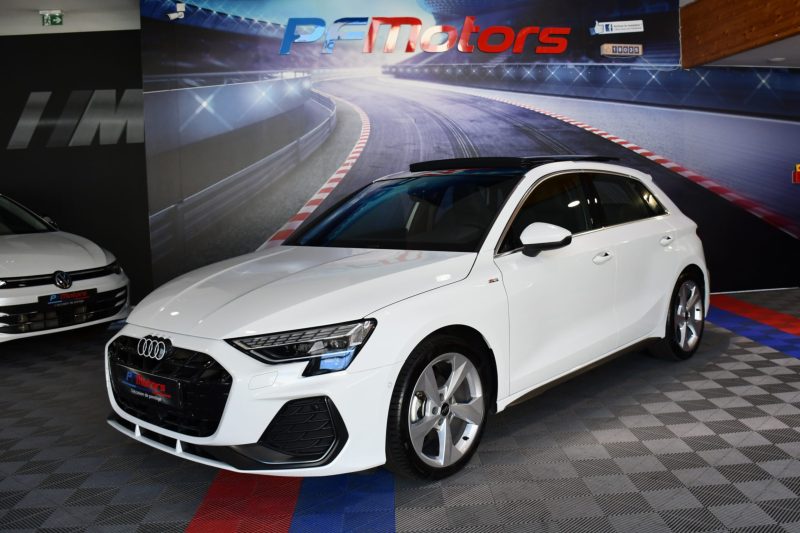 Audi A3 Sportback S-Line 35 TDI 150 S-Tronic Car Play Virtual TO ACC Caméra SONOS Parc Assist Lane Lumière D’ambiance JA 18 Garantie AUDI – photo 4