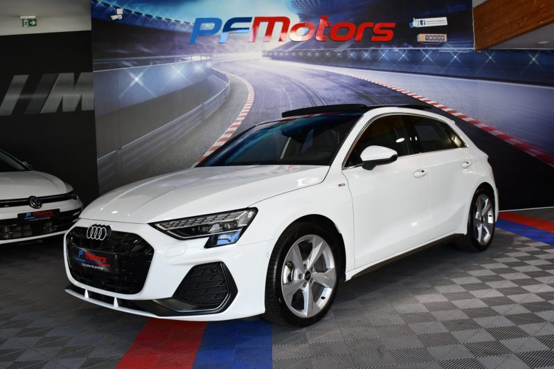 Audi A3 Sportback S-Line 35 TDI 150 S-Tronic Car Play Virtual TO ACC Caméra SONOS Parc Assist Lane Lumière D’ambiance JA 18 Garantie AUDI – photo 5