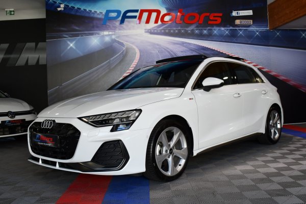 Audi A3 Sportback S-Line 35 TDI 150 S-Tronic Car Play Virtual TO ACC Caméra SONOS Parc Assist Lane Lumière D’ambiance JA 18 Garantie AUDI – photo 1