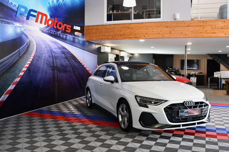 Audi A3 Sportback S-Line 35 TDI 150 S-Tronic Car Play Virtual TO ACC Caméra SONOS Parc Assist Lane Lumière D’ambiance JA 18 Garantie AUDI – photo 9