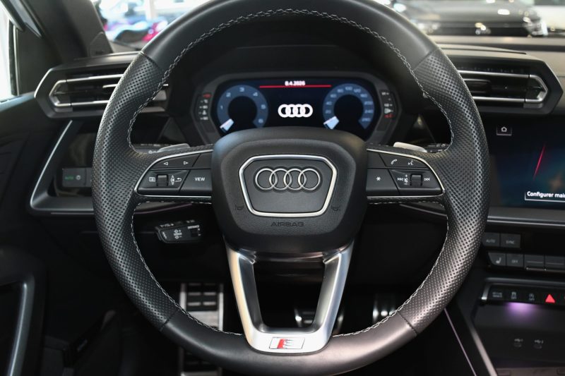 Audi A3 Sportback S-Line 35 TDI 150 S-Tronic Car Play Virtual TO ACC Caméra SONOS Parc Assist Lane Lumière D’ambiance JA 18 Garantie AUDI – photo 23