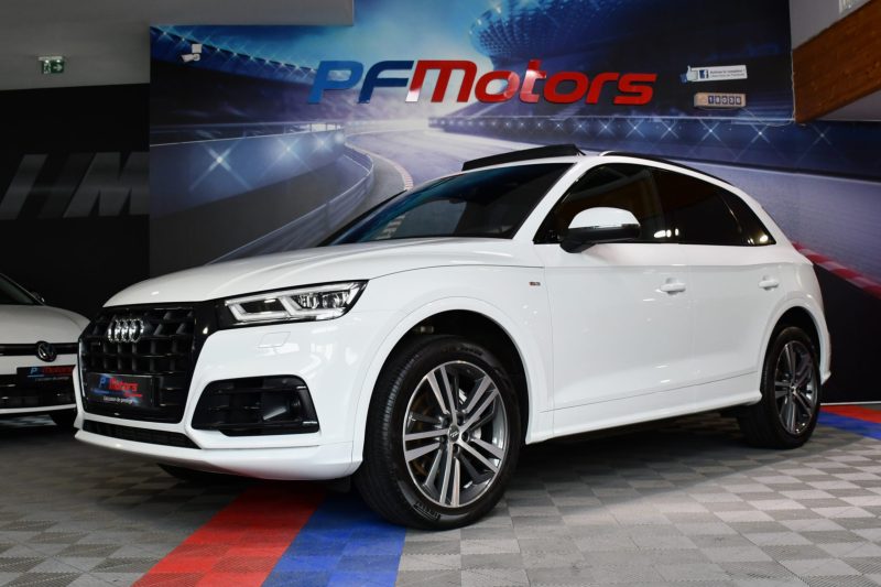Audi Q5 S-Line 50 TDI V6 286 Quattro Tiptronic 8 Black Panel GPS Virtual TO Caméra Attelage ACC Offroad Lane Pré Sense Hayon JA 19 – photo 6