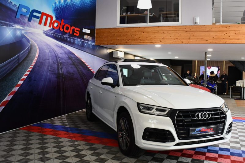 Audi Q5 S-Line 50 TDI V6 286 Quattro Tiptronic 8 Black Panel GPS Virtual TO Caméra Attelage ACC Offroad Lane Pré Sense Hayon JA 19 – photo 10
