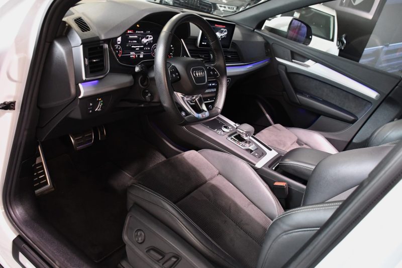 Audi Q5 S-Line 50 TDI V6 286 Quattro Tiptronic 8 Black Panel GPS Virtual TO Caméra Attelage ACC Offroad Lane Pré Sense Hayon JA 19 – photo 12