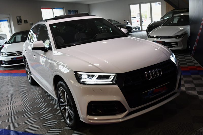 Audi Q5 S-Line 50 TDI V6 286 Quattro Tiptronic 8 Black Panel GPS Virtual TO Caméra Attelage ACC Offroad Lane Pré Sense Hayon JA 19 – photo 32