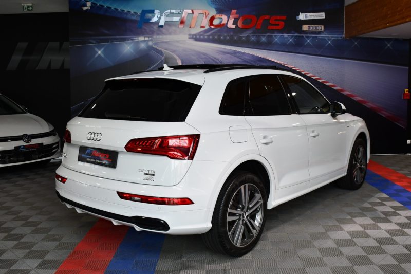 Audi Q5 S-Line 50 TDI V6 286 Quattro Tiptronic 8 Black Panel GPS Virtual TO Caméra Attelage ACC Offroad Lane Pré Sense Hayon JA 19 – photo 34