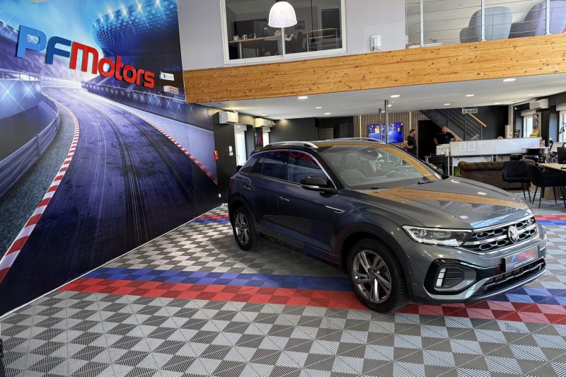 Volkswagen T-Roc R-Line 2.0 TDI 150 DSG GPS Virtual Caméra IQ Light Clim Bi-zone Car Play ACC Front Lane JA 17 Garantie Volkswagen 11/2027 ou 100.000 km – photo 8